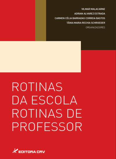 Capa do livro: ROTINAS DA ESCOLA <br> Rotinas de professor