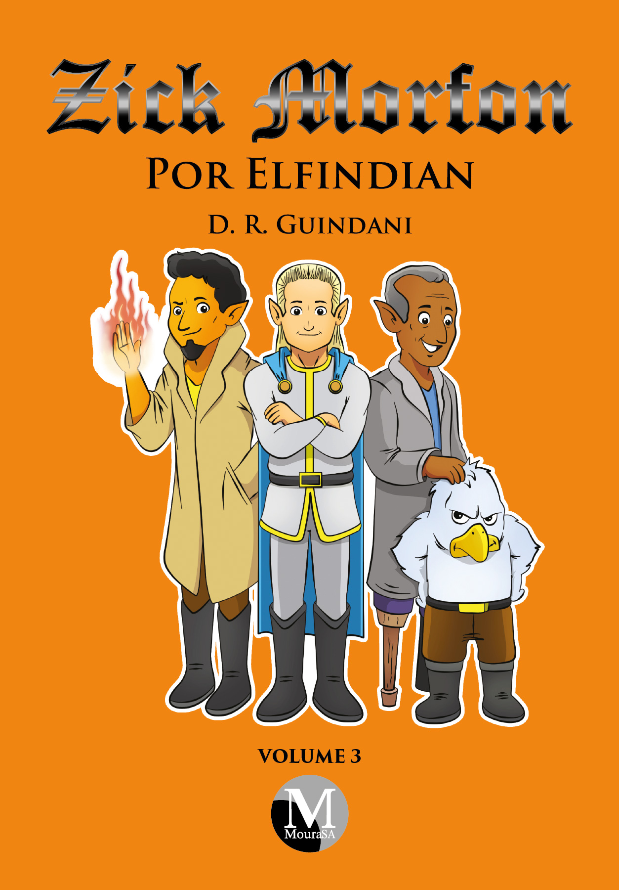 Capa do livro: Zick Morfon por Elfindian