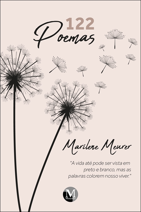 Capa do livro: 122 Poemas da Professora Marilene Meurer