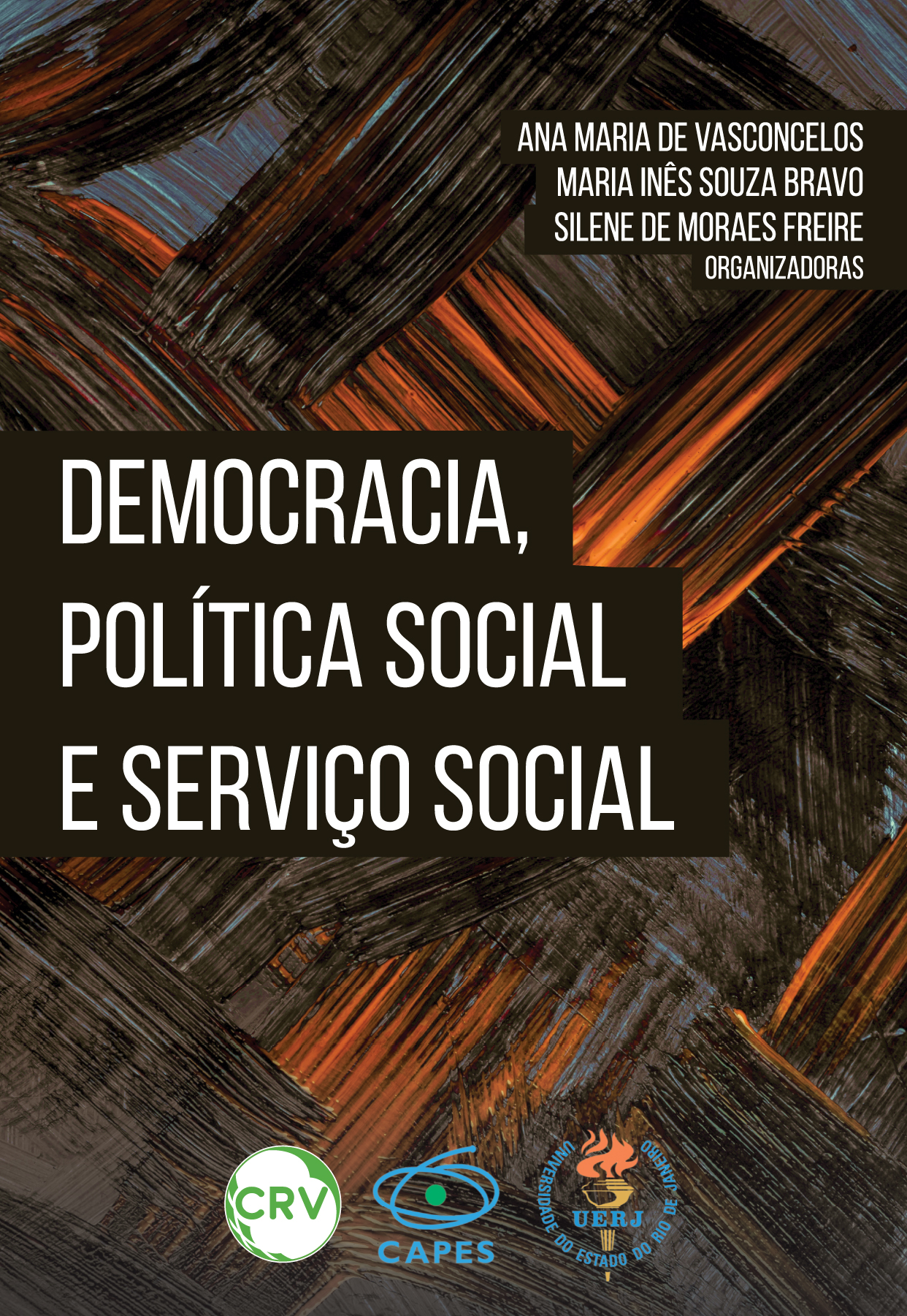 Capa do livro: Democracia, política social e serviço social