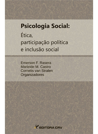 Capa do livro: PSICOLOGIA SOCIAL:<br>ética, participação polí­tica e inclusão social