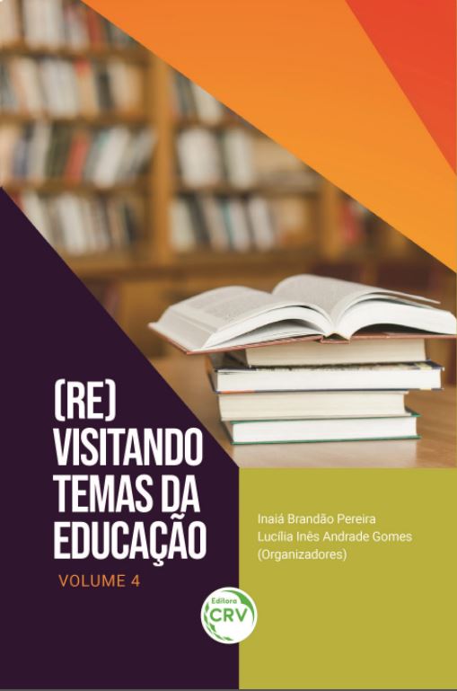 Capa do livro: (RE)VISITANDO TEMAS DA EDUCAÇÃO <br> Coleção Temáticas contemporâneas - Volume 4