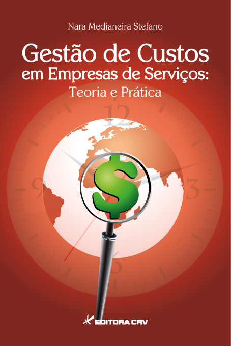 Capa do livro: GESTÃO DE CUSTOS EM EMPRESAS DE SERVIÇOS: <BR>teoria e Prática