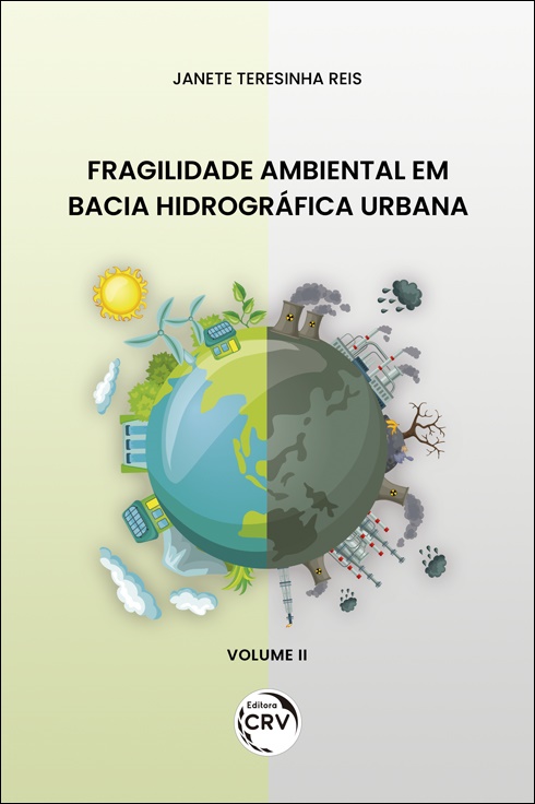 Capa do livro: FRAGILIDADE AMBIENTAL EM BACIA HIDROGRÁFICA URBANA <br>Volume 2