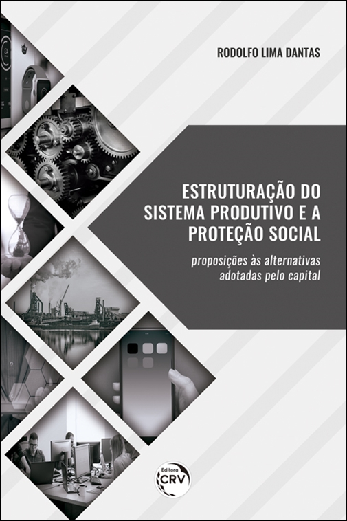 Capa do livro: ESTRUTURAÇÃO DO SISTEMA PRODUTIVO E A PROTEÇÃO SOCIAL:<br> proposições às alternativas adotadas pelo capital