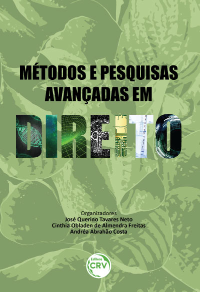 Capa do livro: MÉTODOS E PESQUISAS AVANÇADAS EM DIREITO