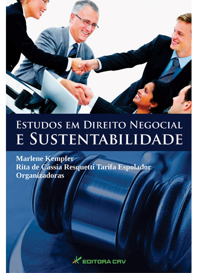 Capa do livro: ESTUDOS EM DIREITO NEGOCIAL E SUSTENTABILIDADE