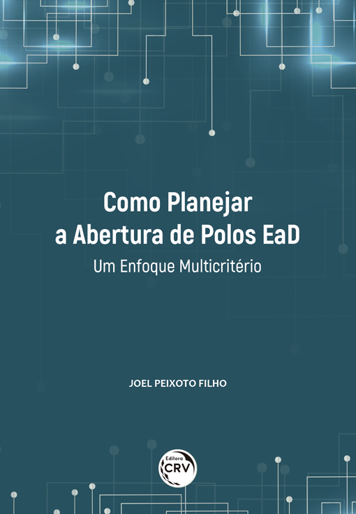 Capa do livro: COMO PLANEJAR A ABERTURA DE POLOS EAD:<br>um enfoque multicritério