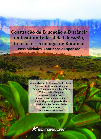 Capa do livro: CONSTRUÇÃO DA EDUCAÇÃO A DISTÂNCIA NO INSTITUTO FEDERAL DE EDUCAÇÃO, CIÊNCIA E TECNOLOGIA DE RORAIMA <BR> possibilidades, caminhos e expansão