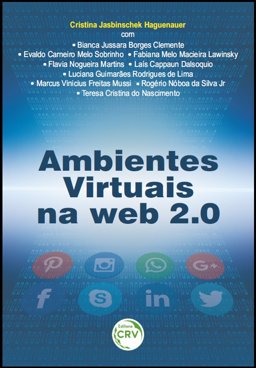 Capa do livro: AMBIENTES VIRTUAIS NA WEB 2.0