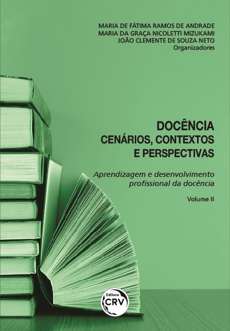 Capa do livro: DOCÊNCIA:<br> cenários, contextos e perspectivas<br><br> Coleção Aprendizagem e desenvolvimento profissional da docência<br> Volume II