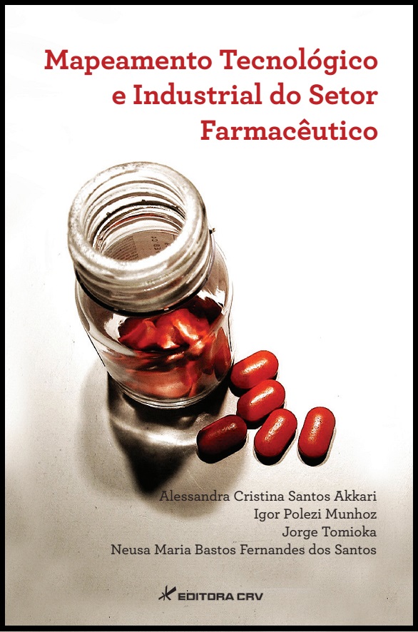 Capa do livro: MAPEAMENTO TECNOLÓGICO E INDUSTRIAL DO SETOR FARMACÊUTICO