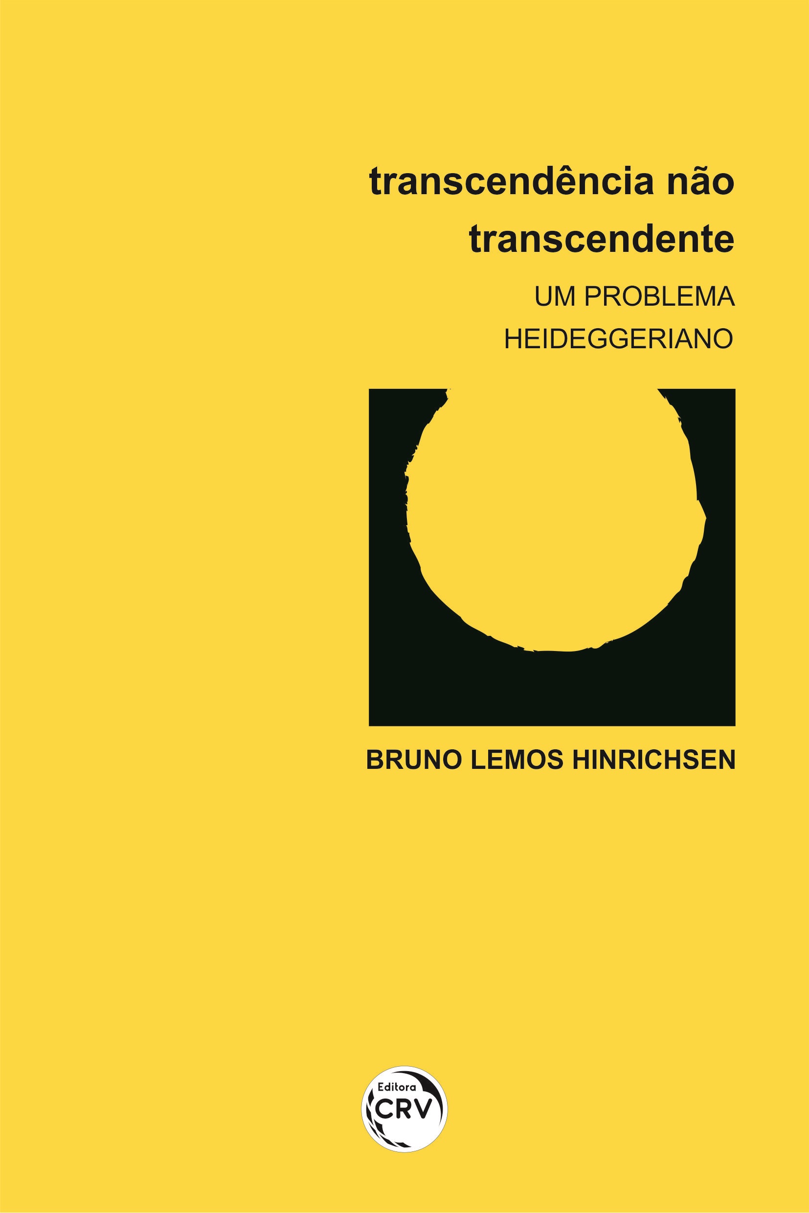 Capa do livro: TRANSCENDÊNCIA NÃO TRANSCENDENTE: <br>um problema heideggeriano