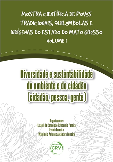 Capa do livro: DIVERSIDADE E SUSTENTABILIDADE DO AMBIENTE E DO CIDADÃO (CIDADÃO, PESSOA, GENTE)<br> Coleção Mostra científica de povos tradicionais, quilombolas e indígenas do estado do Mato Grosso<br> Volume 1