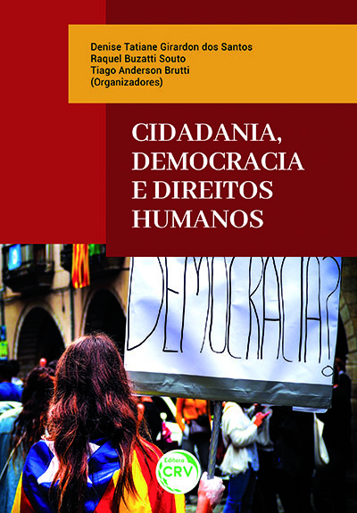 Capa do livro: CIDADANIA, DEMOCRACIA E DIREITOS HUMANOS