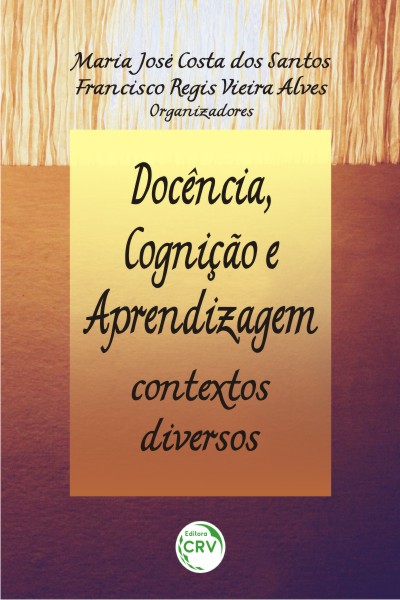 Capa do livro: DOCÊNCIA, COGNIÇÃO E APRENDIZAGEM:<br> contextos diversos