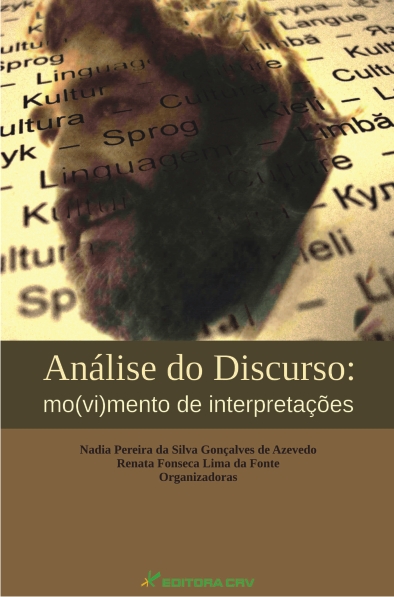 Capa do livro: ANÁLISE DO DISCURSO:<br>mo(vi)mento de interpretações