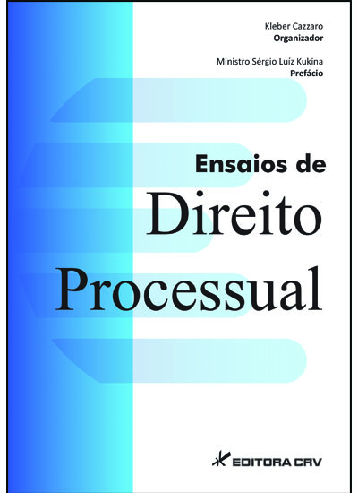 Capa do livro: ENSAIOS DE DIREITO PROCESSUAL