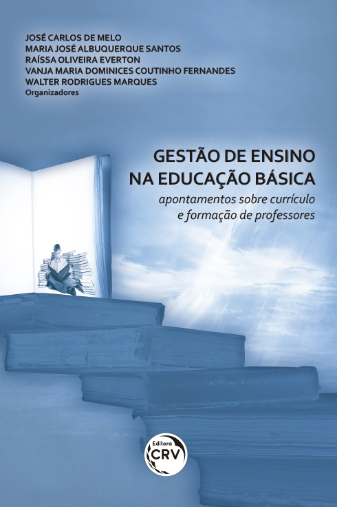 Capa do livro: GESTÃO DE ENSINO NA EDUCAÇÃO BÁSICA: <br>apontamentos sobre currículo e formação de professores