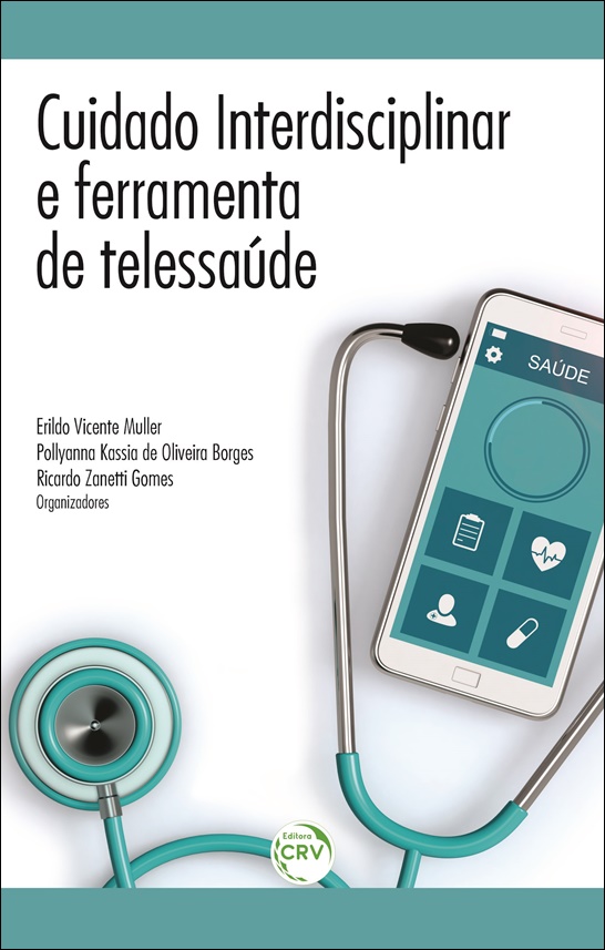 Capa do livro: CUIDADO INTERDISCIPLINAR E FERRAMENTAS DE TELESSAÚDE