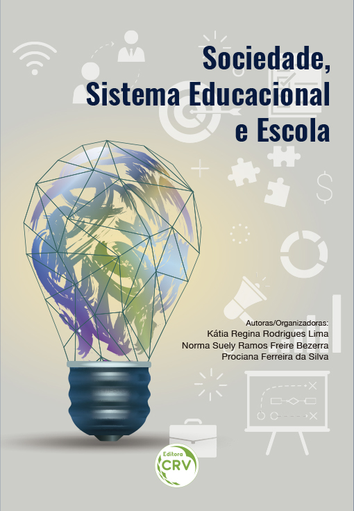 Capa do livro: SOCIEDADE, SISTEMA EDUCACIONAL E ESCOLA