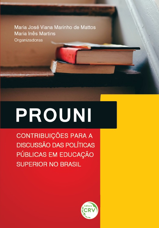 Capa do livro: PROUNI:<br>contribuições para a discussão das políticas públicas em educação superior no Brasil