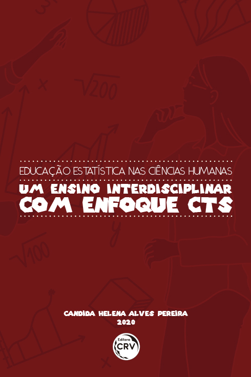 Capa do livro: EDUCAÇÃO ESTATÍSTICA NAS CIÊNCIAS HUMANAS: <BR>um ensino interdisciplinar com enfoque CTS