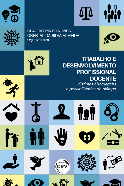 Capa do livro: TRABALHO E DESENVOLVIMENTO PROFISSIONAL DOCENTE: <br> Distintas abordagens e possibilidades de diálogos