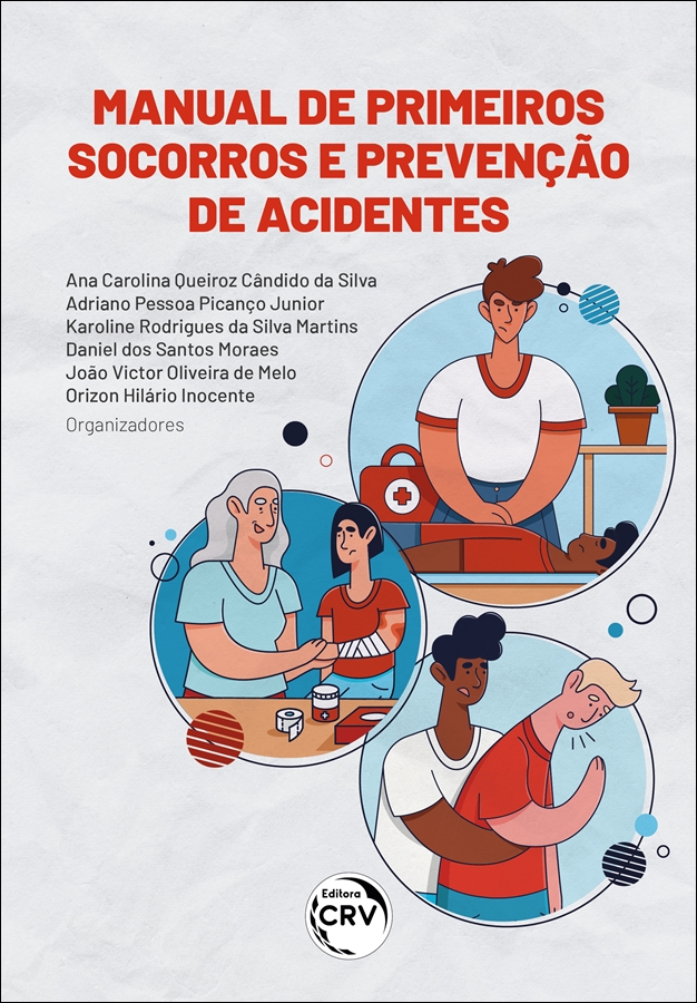 Capa do livro: MANUAL DE PRIMEIROS SOCORROS E PREVENÇÃO DE ACIDENTES