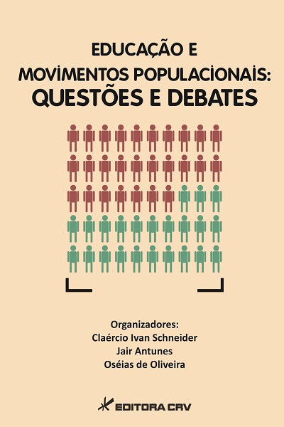 Capa do livro: EDUCAÇÃO E MOVIMENTOS POPULACIONAIS:<br> questões e debates