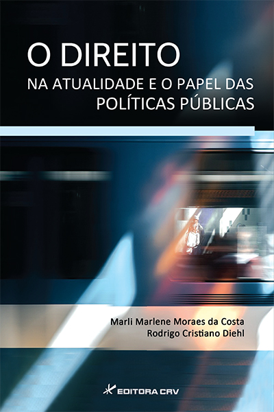 Capa do livro: O DIREITO NA ATUALIDADE E O PAPEL DAS POLÍTICAS PÚBLICAS