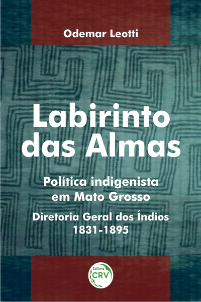 Capa do livro: LABIRINTO DAS ALMAS: <br>Política indigenista em Mato Grosso: Diretoria Geral dos Índios 1831-1895