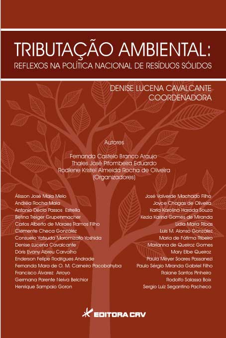 Capa do livro: TRIBUTAÇÃO AMBIENTAL: <br> reflexos na política nacional de resíduos sólidos 