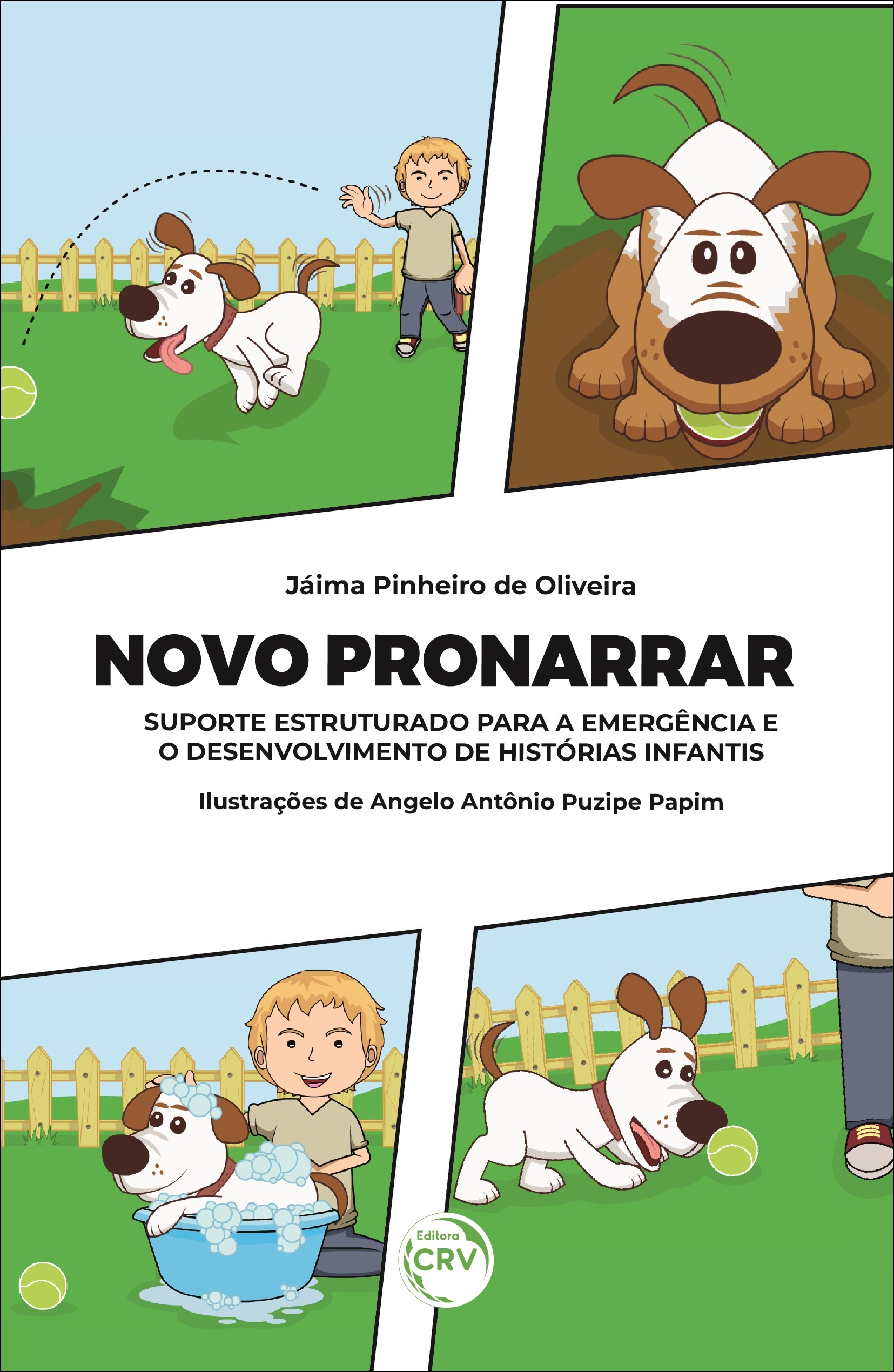 Capa do livro: NOVO PRONARRAR: <br>suporte estruturado para a emergência e o desenvolvimento de histórias infantis