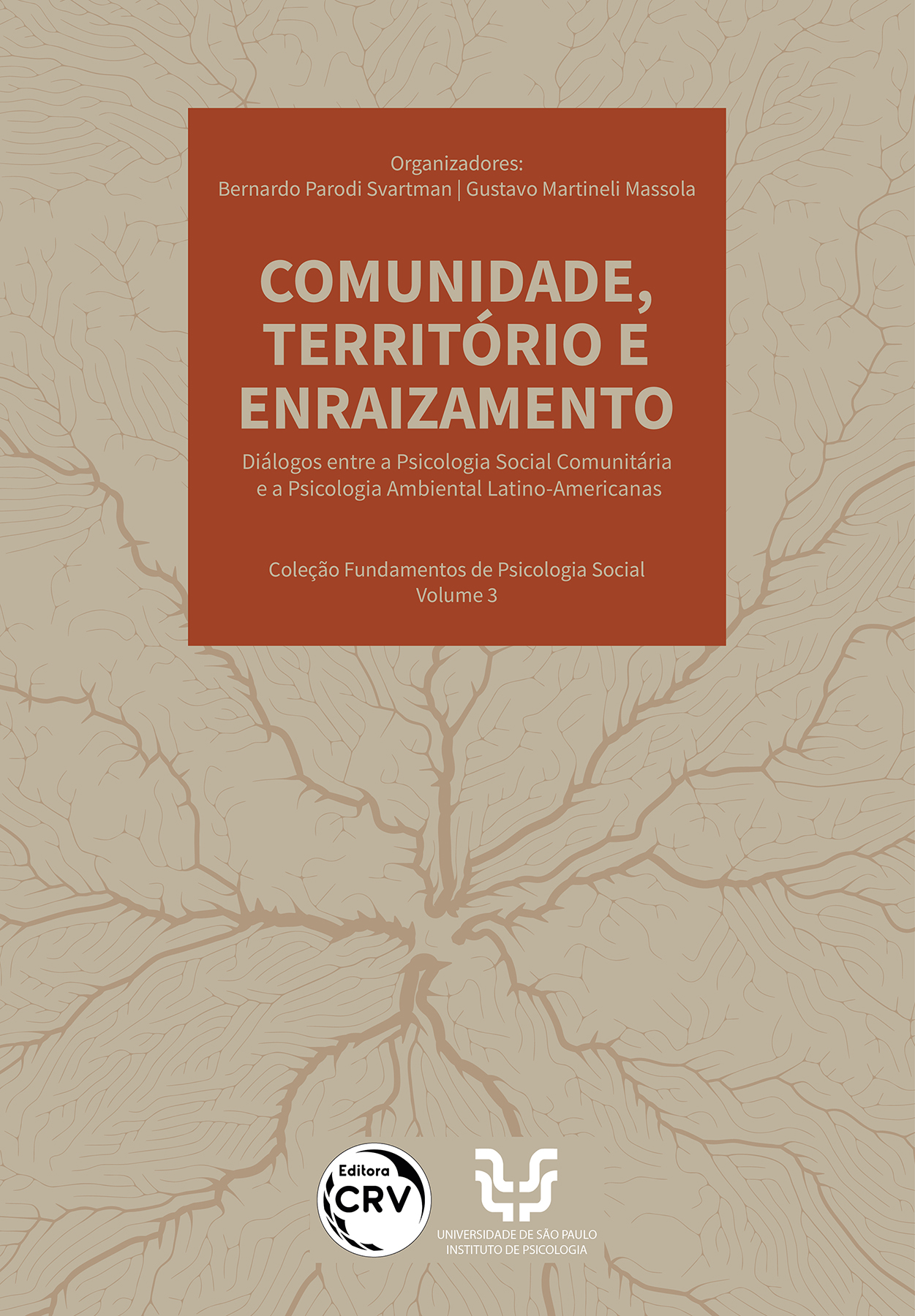 Capa do livro: Comunidade, território e enraizamento:<br> Uma introdução à psicologia comunitária e ambiental latino-americana