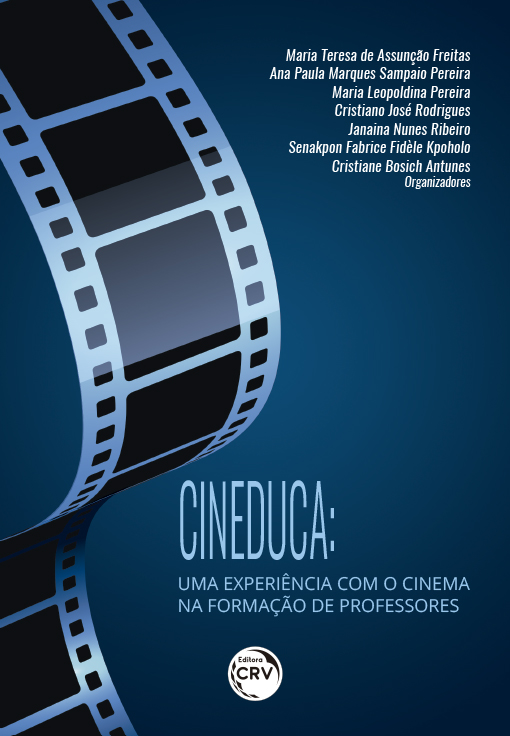 Capa do livro: CINEDUCA:<br>uma experiência com o cinema na formação de professores 