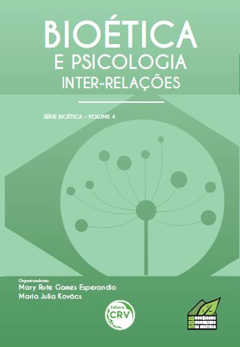 Capa do livro: BIOÉTICA E PSICOLOGIA:<br> inter-relações