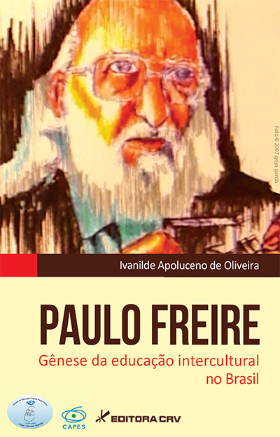 Capa do livro: PAULO FREIRE: <br> gênese da educação intercultural no Brasil