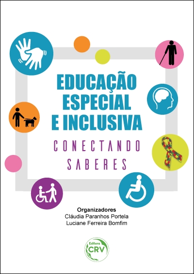 Capa do livro: EDUCAÇÃO ESPECIAL E INCLUSIVA: <br>conectando saberes