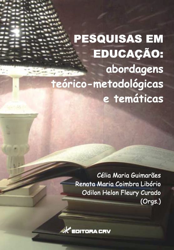 Capa do livro: PESQUISAS EM EDUCAÇÃO:<br>abordagens teórico-metodológicas e temáticas