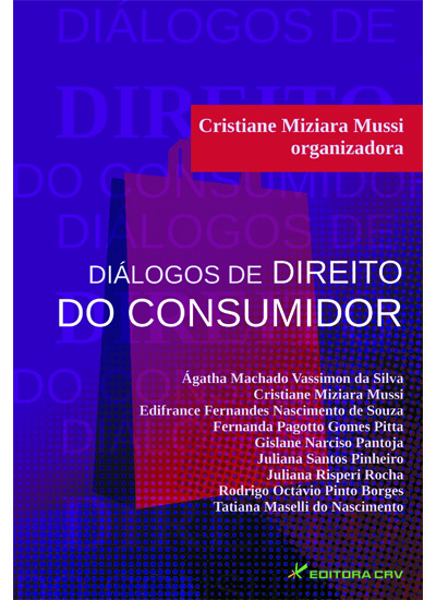 Capa do livro: DIÁLOGOS DE DIREITO DO CONSUMIDOR