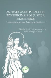 AS PRÁTICAS DO PEDAGOGO NOS TRIBUNAIS DE JUSTIÇA BRASILEIROS: <br>A emergência de uma Pedagogia (Jurídica)?