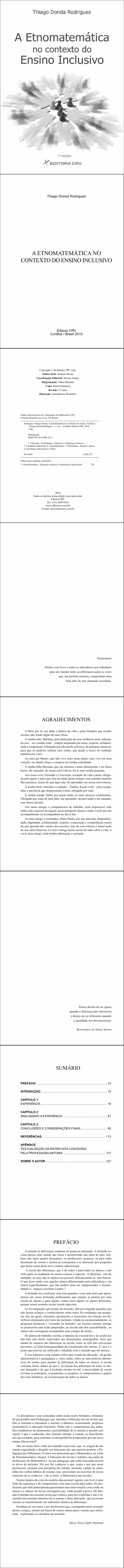 A ETNOMATEMÁTICA NO CONTEXTO DO ENSINO INCLUSIVO