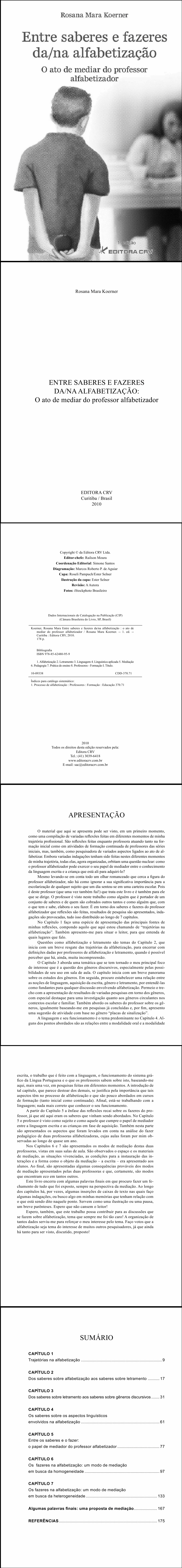 ENTRE SABERES E FAZERES DA/NA ALFABETIZAÇÃO:<br> o ato de mediar do professor alfabetizador