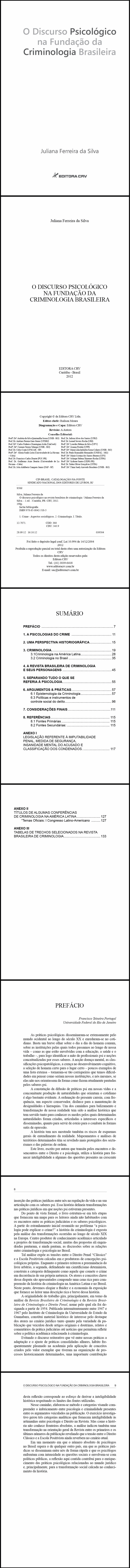 O DISCURSO PSICOLÓGICO NA FUNDAÇÃO DA CRIMINOLOGIA BRASILEIRA