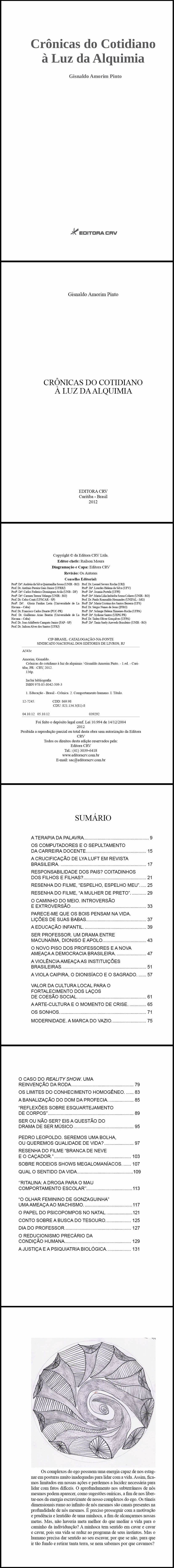 CRÔNICAS DO COTIDIANO À LUZ DA ALQUIMIA