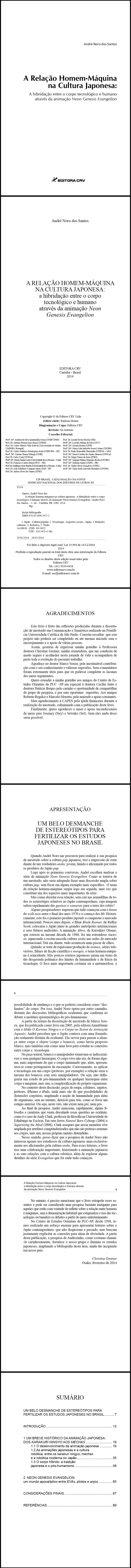 A RELAÇÃO HOMEM-MÁQUINA NA CULTURA JAPONESA:<br>a hibridação entre o corpo tecnológico e humano através da animação Neon Genesis Evangelion