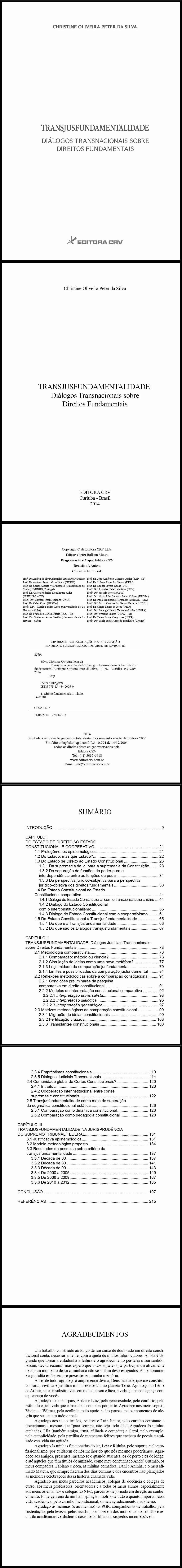 TRANSJUSFUNDAMENTALIDADE: diálogos transnacionais sobre direitos fundamentais