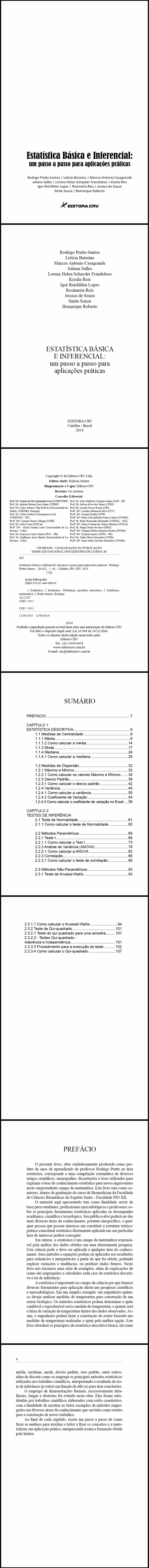 ESTATÍSTICA BÁSICA E INFERENCIAL: um passo a passo para aplicações práticas