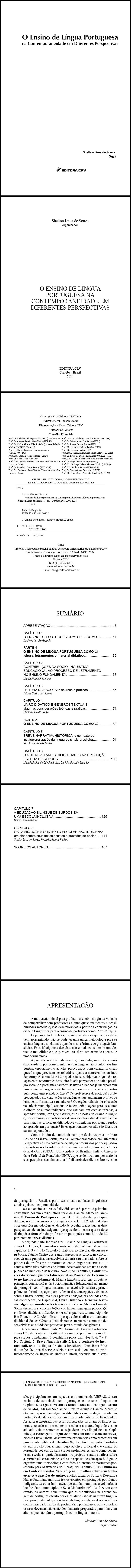 O ENSINO DE LÍNGUA PORTUGUESA NA CONTEMPORANEIDADE EM DIFERENTES PERSPECTIVAS